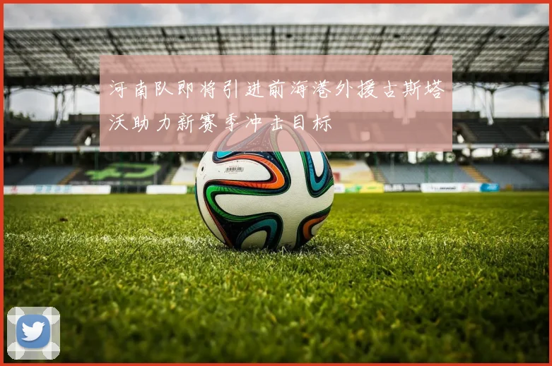 河南队即将引进前海港外援古斯塔沃助力新赛季冲击目标