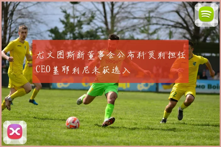 尤文图斯新董事会公布科莫利担任CEO基耶利尼未获选入